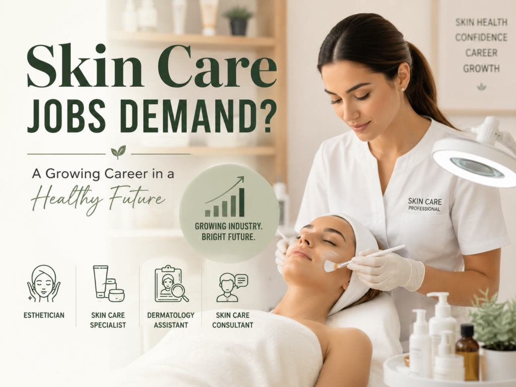 are skin care jobs in demand